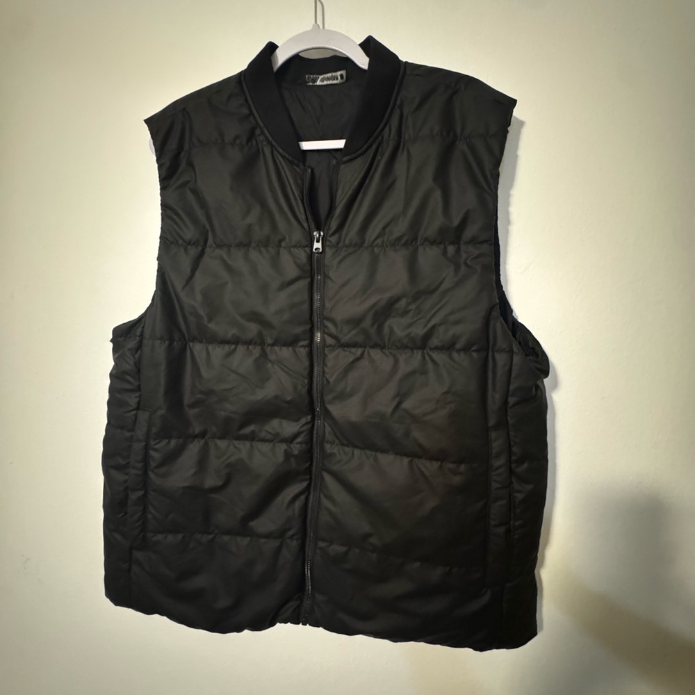 Black Puffer Vest